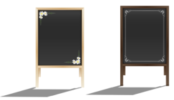 Chalk Sandwich Board Chalkboard - AnnaliseArt / Pixabay